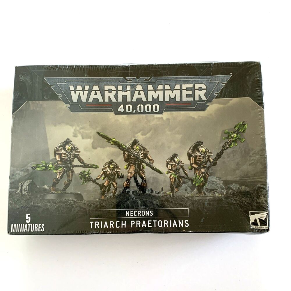 Games Workshop Warhammer 40K Necrons Triarch Praetorians 5 Miniatures